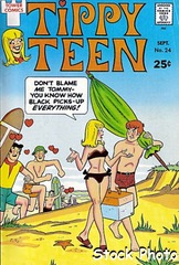 Tippy Teen #24 © September 1969 Tower